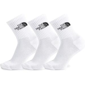THE NORTH FACE Unisex Everyday Standard Crew Sock(Tnf White)