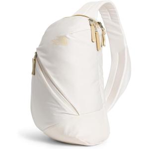 THE NORTH FACE Women’s Isabella SIing | Slim Carry Crossbody Bag With Large Main Compartment, Water Repellent(Gardenia White Dark Heather/Gravel-npf)