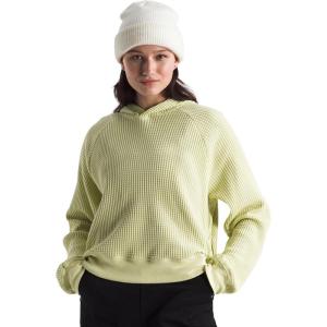 THE NORTH FACE womens Chabot Hoodie | 2 Piece Hood With Front Overlap, Rib Knit Cuffs & Hem, Raglan Sleeves & Logo Flag Label(Nettle)