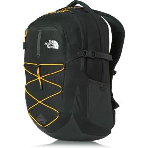 The North Face Borealis Commuter Laptop Backpack | Water Repellent Finish, 16″ Laptop Sleeve, Large Main Compartment for Everyday Carry, Gravel/TNF Black-NPF, One Size(Citrus Yellow/Asphalt Grey)
