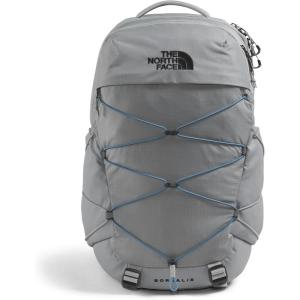 The North Face Borealis Commuter Laptop Backpack | Water Repellent Finish, 16″ Laptop Sleeve, Large Main Compartment for Everyday Carry, Gravel/TNF Black-NPF, One Size(Concrete)