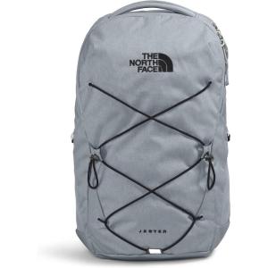 The North Face Jester Everyday Laptop Backpack | Commuter Daypack with Water Repellent Finish, 16″ Laptop Sleeve, Huge Main Compartment, Khaki Stone/Forest Olive, One Size(Mid Grey Dark Heather/Tnf Black-npf)