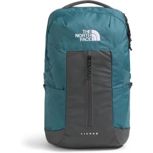 The North Face Lichen Daypack | Everyday Commuter Backpack, 16″ Laptop Sleeve, Water Bottle Pockets, Center Front Vertical Zipper Pouch, Mars Dust Dark Heather/Mars Dust, One Size(Space/Anthracite Grey)