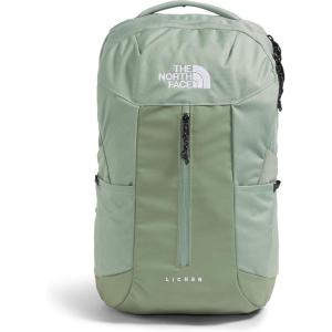 The North Face Lichen Daypack | Everyday Commuter Backpack, 16″ Laptop Sleeve, Water Bottle Pockets, Center Front Vertical Zipper Pouch, Mars Dust Dark Heather/Mars Dust, One Size(Bark Mist/Slate Moss)