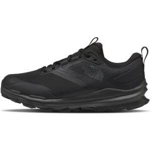 The North Face Mens Vectiv Fastpack Lite Waterproof Hiking Shoe | Rubber Outsole & Molded TPU Toe Cap(Tnf Black/Anthracite Grey)