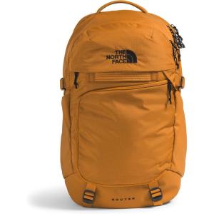 The North Face Router Everyday Laptop Backpack | Daypack with Water Repellent Finish, 17″ Laptop Sleeve, Reflective Details, Asphalt Grey Light Heather/TNF Black-NPF, One Size(Timber Tan)