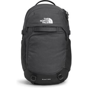 The North Face Router Everyday Laptop Backpack | Daypack with Water Repellent Finish, 17″ Laptop Sleeve, Reflective Details, Asphalt Grey Light Heather/TNF Black-NPF, One Size(Asphalt Grey Light Heather/Tnf Black-npf)