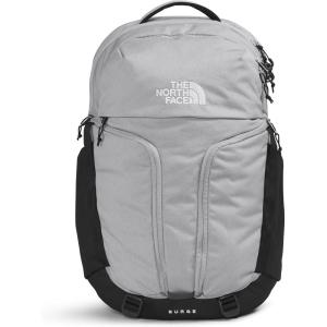 The North Face Surge Commuter Laptop Backpack | Daypack with Water Repellent Finish, 16″ Laptop Sleeve, Reflective Details, Meld Grey Dark Heather/TNF Black-NPF, One Size(Meld Grey Dark Heather/Tnf Black-npf)