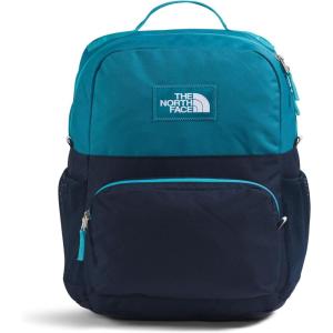 The North Face Teen Chuckwalla Daypack | Travel Backpack with 16″ Laptop Sleeve, Reflective Safety Details, Adjustable Sternum Strap, Slate Moss/Bark Mist, One Size(Dusk Blue/Summit Navy)