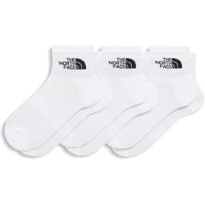 The North Face Unisex Multisport Cush Quarter Sock(Tnf White)
