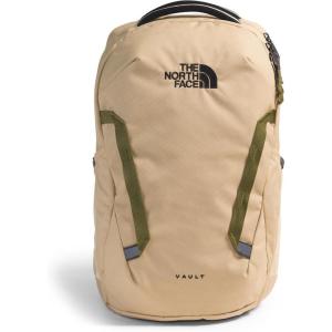 The North Face Vault Everyday Laptop Backpack | Commuter Travel Bag with Water-Repellent Finish, Spacious Main Compartment, TNF Black-NPF, One Size(Khaki Stone/Tnf Black)