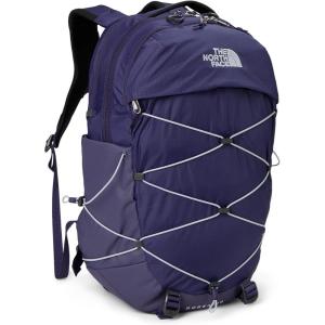 The North Face Women’s Borealis Commuter Laptop Backpack | Everyday Travel Bag with 16″ Laptop Sleeve, Women-Specific Fit, Reflective Details, TNF Black/TNF White-NPF, One Size(Eternal Purple/Blue Flax)