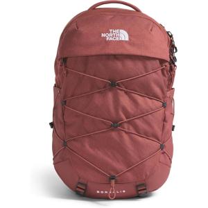 The North Face Women’s Borealis Commuter Laptop Backpack | Everyday Travel Bag with 16″ Laptop Sleeve, Women-Specific Fit, Reflective Details, TNF Black/TNF White-NPF, One Size(Canyon Dust Dark Heather)
