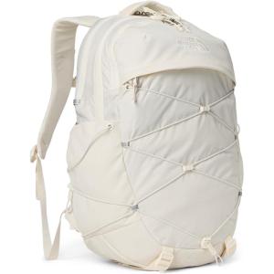 The North Face Women’s Borealis Commuter Laptop Backpack | Everyday Travel Bag with 16″ Laptop Sleeve, Women-Specific Fit, Reflective Details, TNF Black/TNF White-NPF, One Size(White Dune)