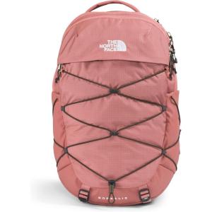 The North Face Women’s Borealis Commuter Laptop Backpack | Everyday Travel Bag with 16″ Laptop Sleeve, Women-Specific Fit, Reflective Details, TNF Black/TNF White-NPF, One Size(Light Mahogany/New Taupe Green)