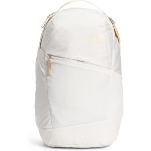The North Face Women’s Isabella 3.0 Backpack | Everyday Travel Bag with 16″ Laptop Sleeve, Water-Repellent Finish, Women-Specific Fit, Blue Eclipse Light Heather/TNF White, One Size(Gardenia White Dark Heather/Gravel)