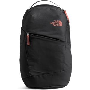 The North Face Women’s Isabella 3.0 Backpack | Everyday Travel Bag with 16″ Laptop Sleeve, Water-Repellent Finish, Women-Specific Fit, Blue Eclipse Light Heather/TNF White, One Size(Tnf Black Light Heather/Burnt Coral Metallic)