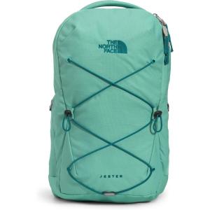 The North Face Women’s Jester Everyday Laptop Backpack | Commuter Travel Bag with Laptop Sleeve, Water-Repellent Finish, Spacious Compartment, Steel Blue, One Size(Wasabi/Harbor Blue)