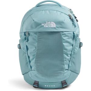 The North Face Women’s Recon Everyday Laptop Backpack | Commuter Travel Bag with 16″ Laptop Sleeve, Water-Repellent Finish, Women-Specific Fit, Blue Eclipse Light Heather/Blue Eclipse, One Size(Blue Eclipse Light Heather/Blue Eclipse)