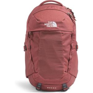 The North Face Women’s Recon Everyday Laptop Backpack | Commuter Travel Bag with 16″ Laptop Sleeve, Water-Repellent Finish, Women-Specific Fit, Blue Eclipse Light Heather/Blue Eclipse, One Size(Canyon Dust Dark Heather)