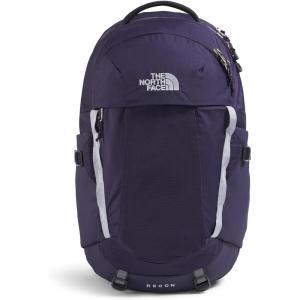 The North Face Women’s Recon Everyday Laptop Backpack | Commuter Travel Bag with 16″ Laptop Sleeve, Water-Repellent Finish, Women-Specific Fit, Blue Eclipse Light Heather/Blue Eclipse, One Size(Eternal Purple/Blue Flax)