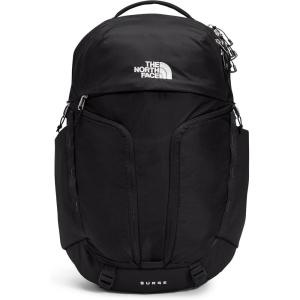 The North Face Women’s Surge Commuter Laptop Backpack | Everyday Travel Bag with 16″ Laptop Sleeve, Water-Repellent Finish, Women-Specific Fit, TNF Black/TNF Black-NPF, One Size(Tnf Black/Tnf Black)