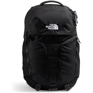 The North Face Women’s Surge Commuter Laptop Backpack | Everyday Travel Bag with 16″ Laptop Sleeve, Water-Repellent Finish, Women-Specific Fit, TNF Black/TNF Black-NPF, One Size(Tnf Black/Tnf Black-npf)