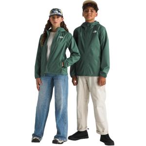 The North Face boys Teen Zipline Rain Jacket (Little Kids/Big Kids)(Duck Green)