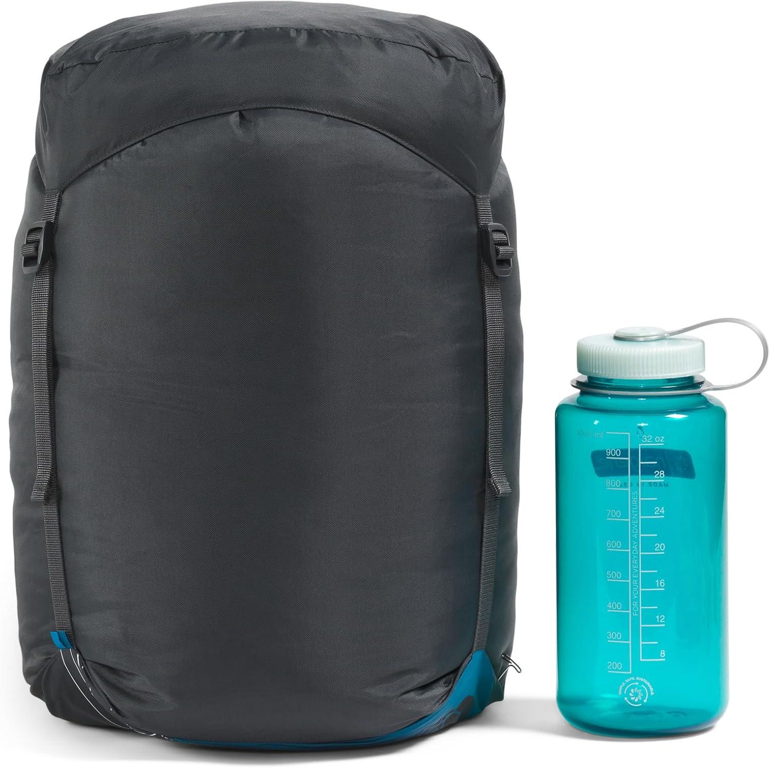 imageTHE NORTH FACE Cats Meow 20F 7C Backpacking Sleeping Bag Water Repellent 23 Zip Opening Includes Stuff SackBanff BlueBanff Blue