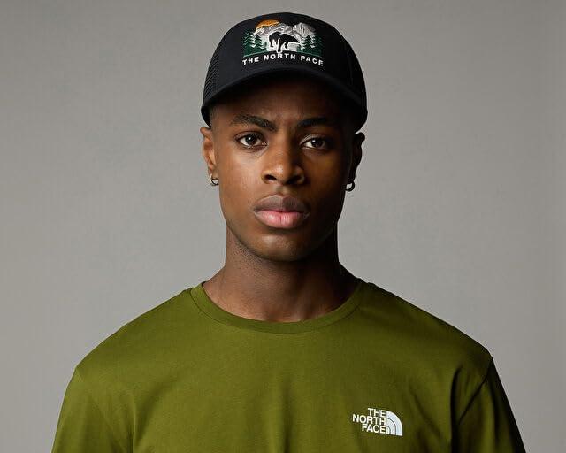 imageTHE NORTH FACE Embroidered Mudder TruckerTnf BlackTnf BlackBear Graphic