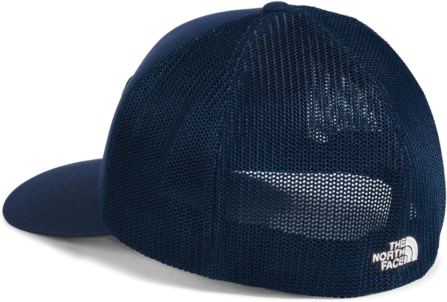 imageTHE NORTH FACE Fitted Truckee Trucker Baseball Style Cap for Men ampamp Women Casual Hat for Golf Cycling ampamp Everyday WearSummit NavyShady BlueMountainscape Patch