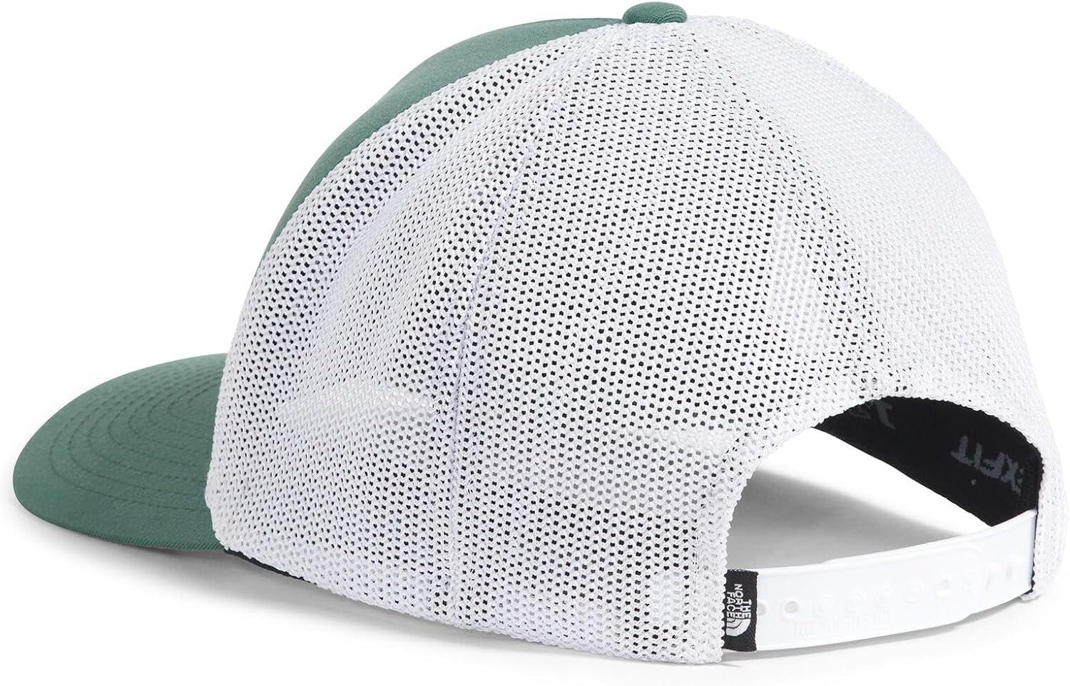 imageTHE NORTH FACE Keep It Patched Trucker Deep Fit Snapback Hat for Men ampamp Women With Breathable Mesh PanelsDuck GreenTnf White