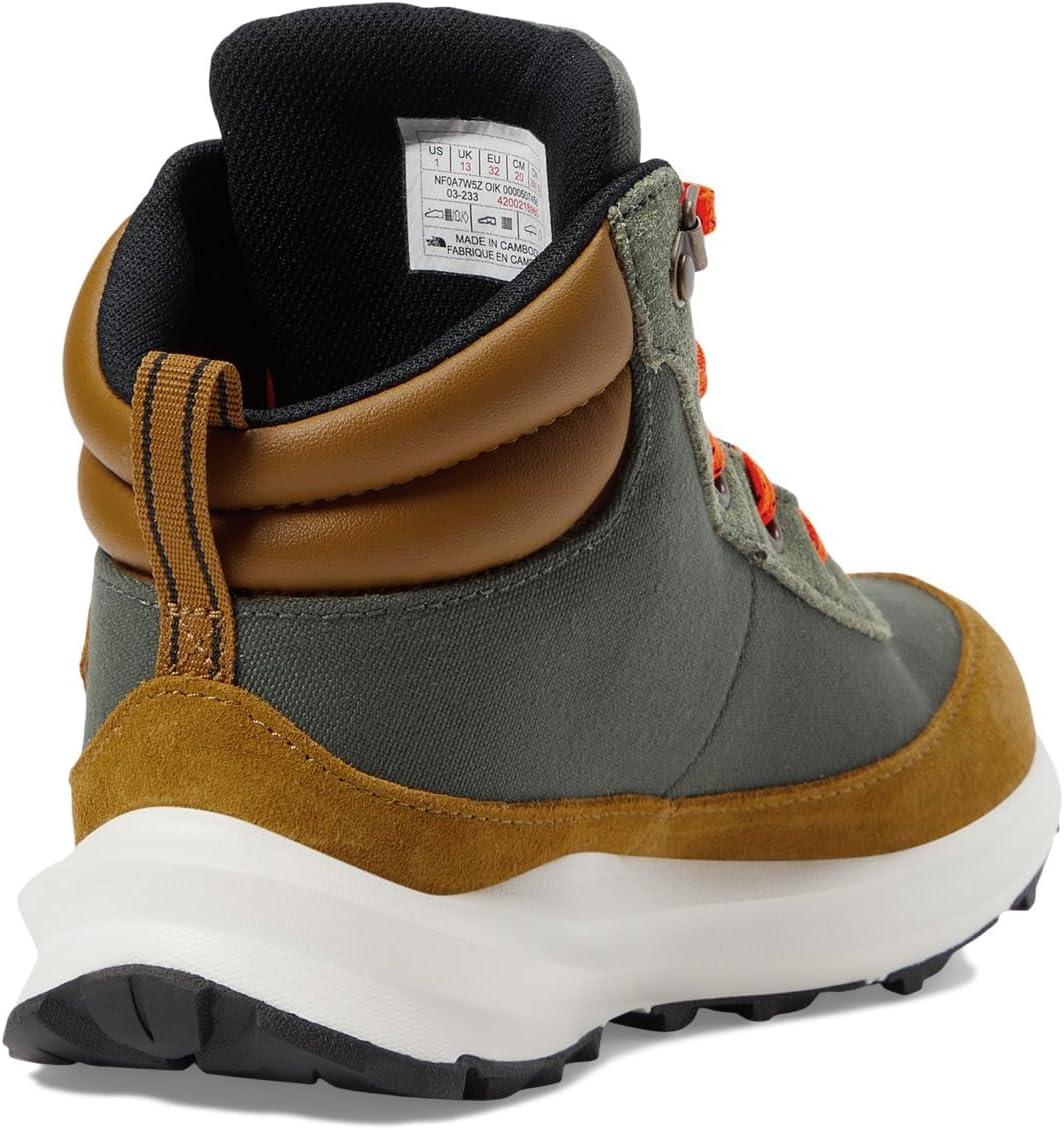 imageTHE NORTH FACE Kids BacktoBerkeley IV Hiking Boot Nonmarking Rubber Outsole Padded Ankle GuardThymeUtility Brown