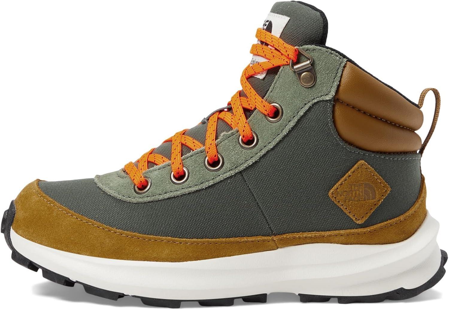 imageTHE NORTH FACE Kids BacktoBerkeley IV Hiking Boot Nonmarking Rubber Outsole Padded Ankle GuardThymeUtility Brown