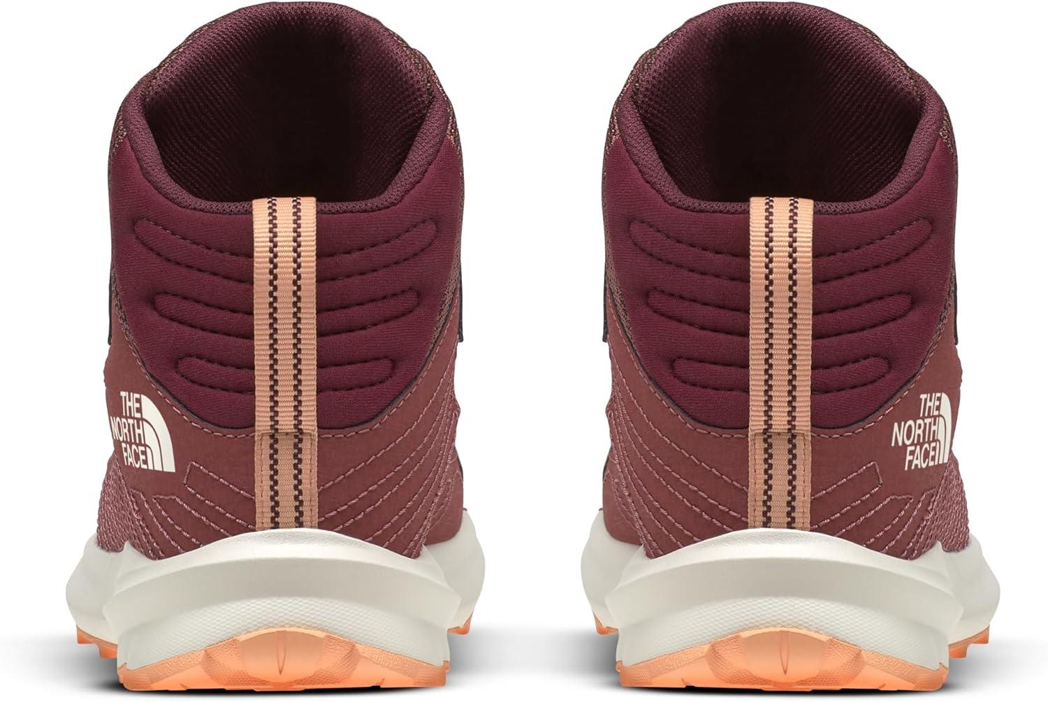imageTHE NORTH FACE Kids Fastpack Hiker Mid Waterproof Shoe Rockered Eva Midsole Grippy Rubber OutsoleCanyon DustCalcite Sand