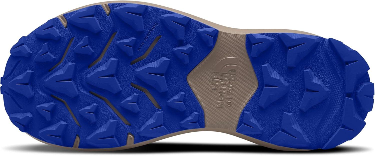 imageTHE NORTH FACE Kids Fastpack Hiker Mid Waterproof Shoe Rockered Eva Midsole Grippy Rubber OutsoleUtility BrownDeep Grass Green