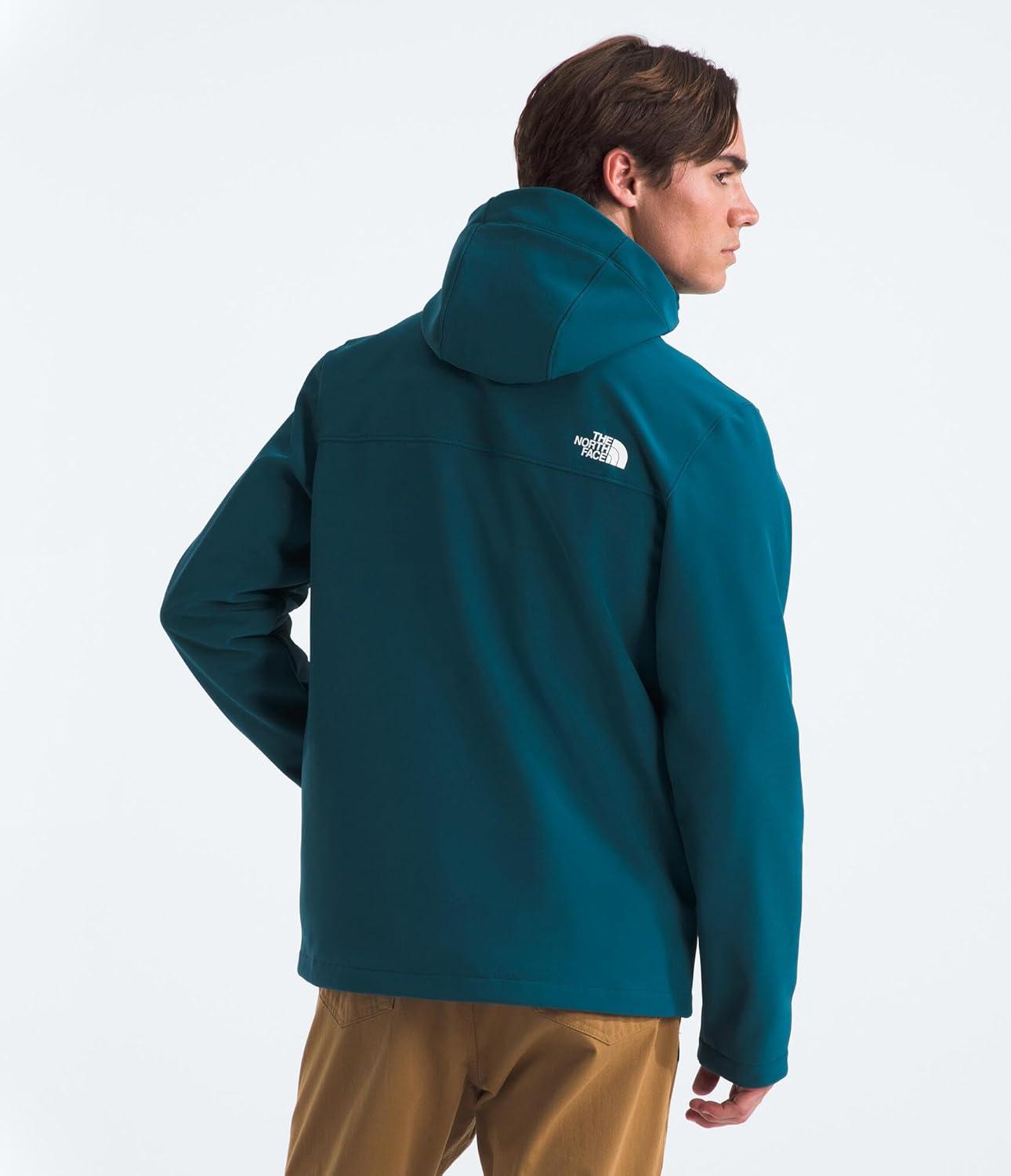 imageTHE NORTH FACE Mens Apex Bionic 3 DWR Softshell Hooded Jacket PFAS FreeMidnight Petrol