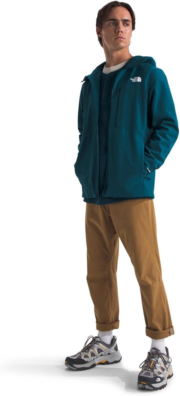 imageTHE NORTH FACE Mens Apex Bionic 3 DWR Softshell Hooded Jacket PFAS FreeMidnight Petrol