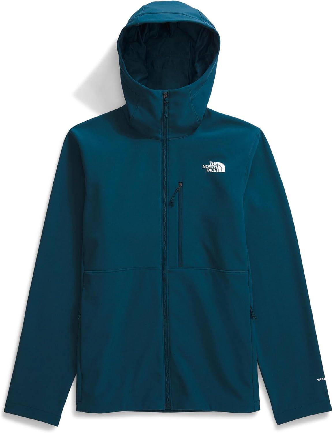 imageTHE NORTH FACE Mens Apex Bionic 3 DWR Softshell Hooded Jacket PFAS FreeMidnight Petrol