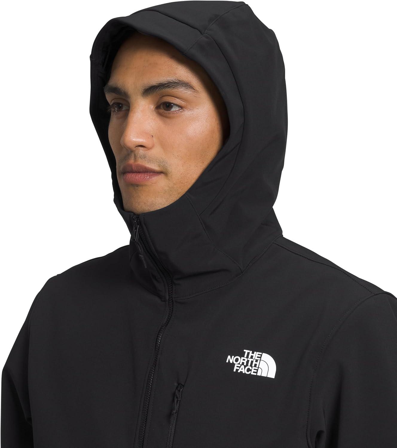 imageTHE NORTH FACE Mens Apex Bionic 3 DWR Softshell Hooded Jacket PFAS FreeTnf Blacknpf