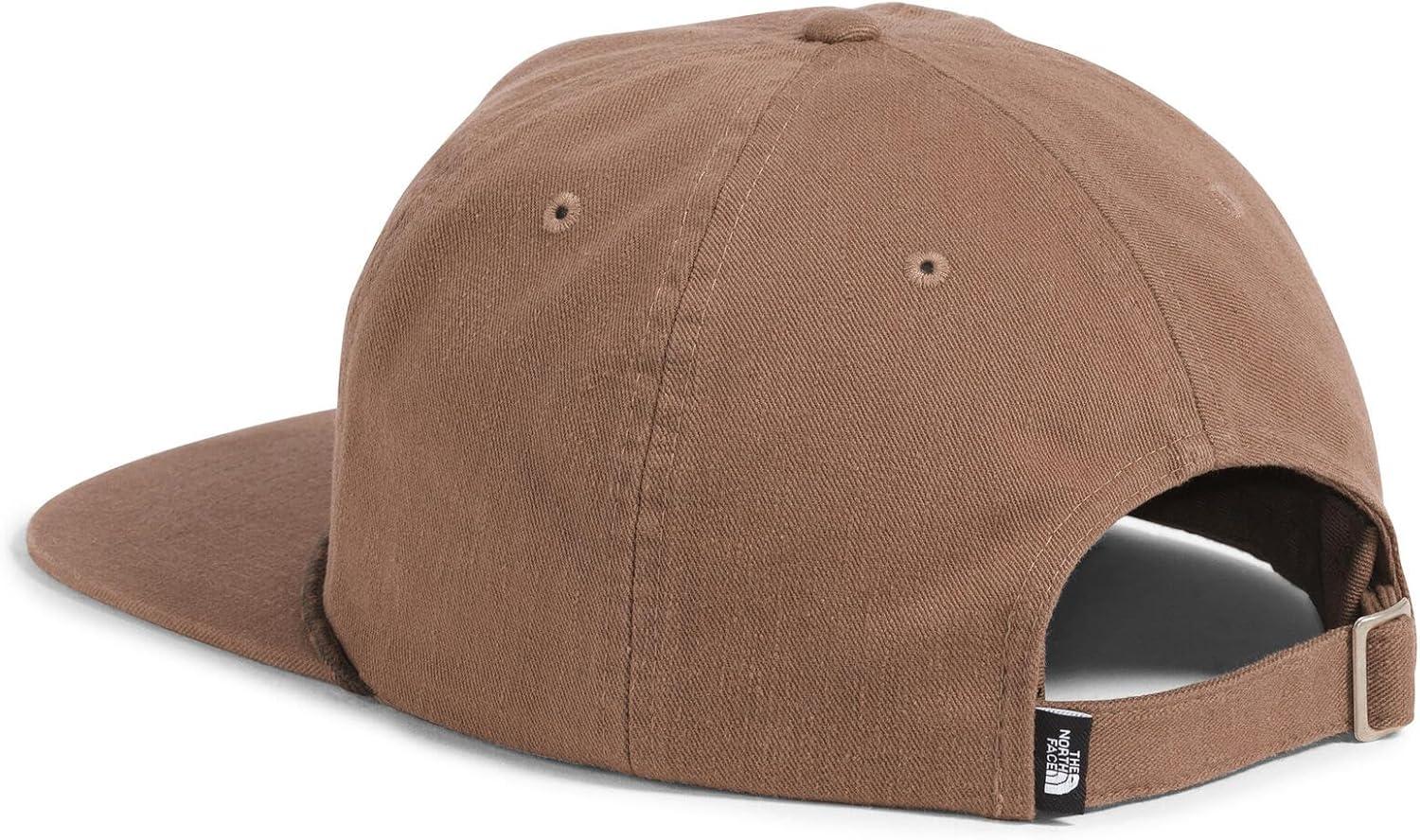 imageTHE NORTH FACE Norm 5Panel Hat Classic Fit Ball Cap for Men ampamp Women with Cotton CordLatteSmokey Brown