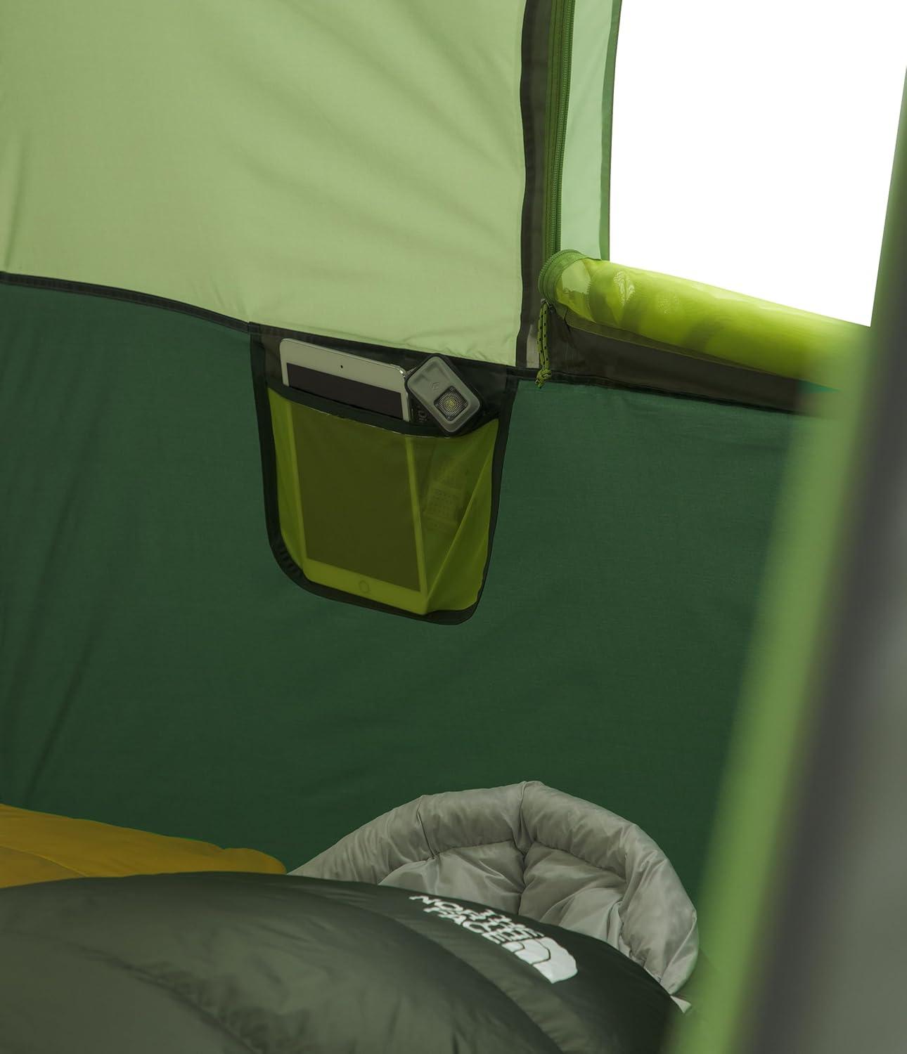 imageTHE NORTH FACE Sequoia Tent Waterproof Camping Tent Spacious ampamp Easy to Set Up Front ampamp Back Zipper Doors Side WindowsAgave GreenGranny Smith