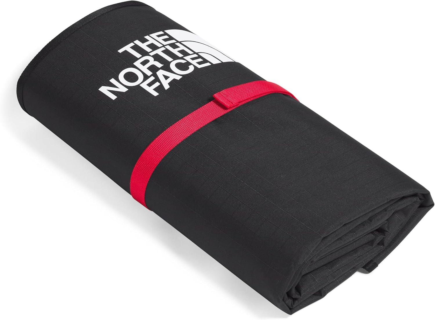 imageTHE NORTH FACE XL Wawona Ground Tarp Water Repellent Ground Cover Tent Stake Corner Loops Durable Fabric TNF Black One SizeTnf Black
