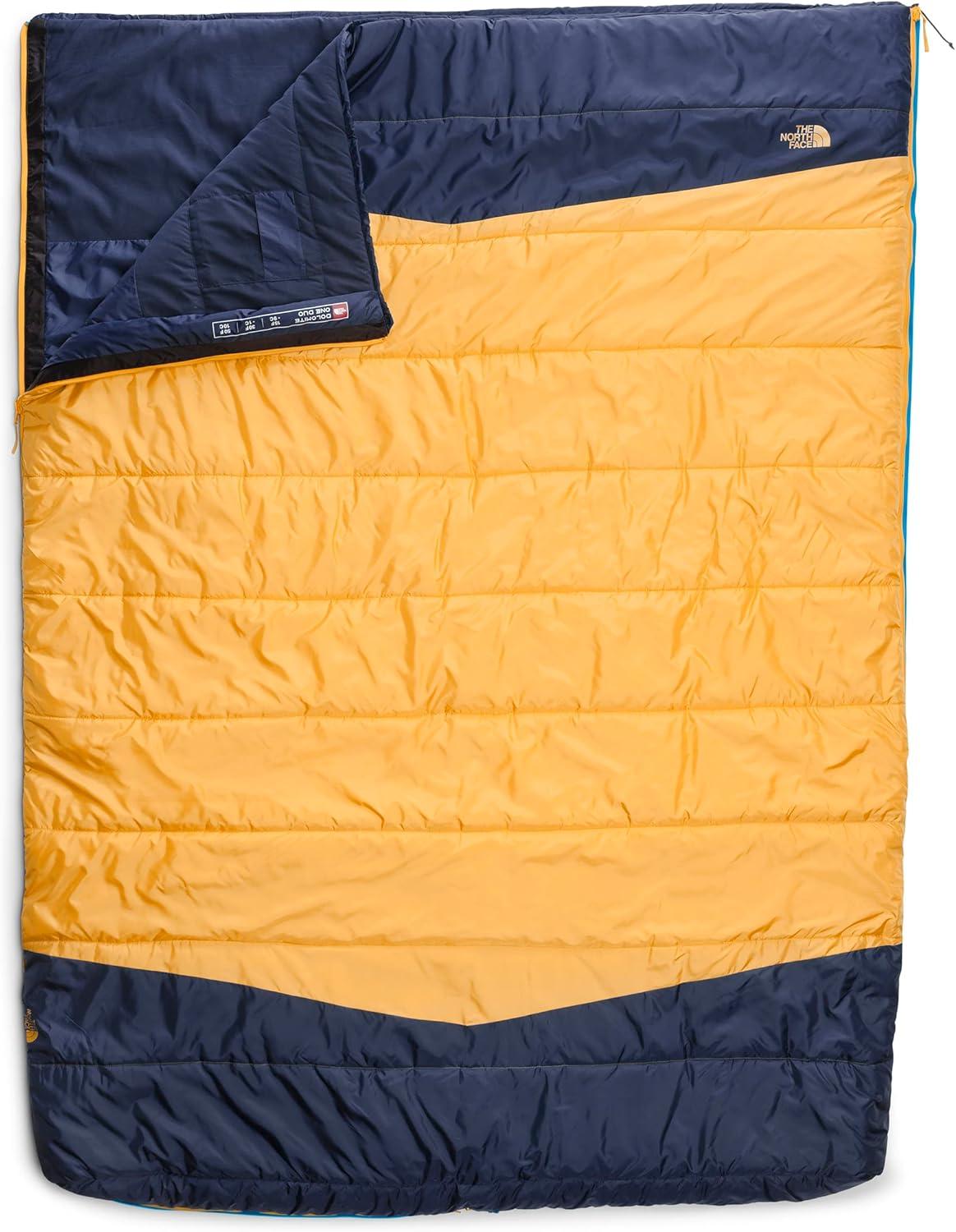 imageThe North Face SleepingBags Dolomite One 15F 9C 3in1 Insulated Sleeping Bag for 2 PeopleHyper BlueRadiant YellowNPF