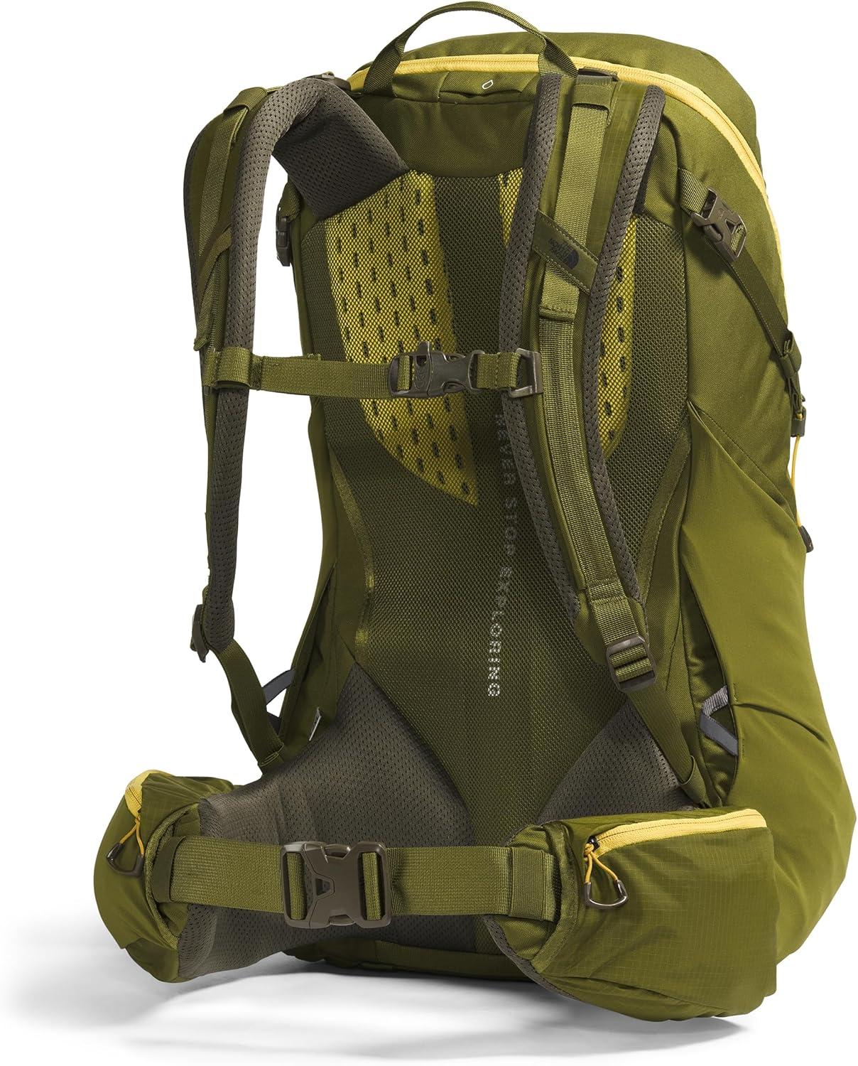 imageThe North Face Terra 40 Backpack Unisex Hiking Pack Padded Hipbelt Top Panel Opening Pole ampamp Ice Axe Attachments Hydration Sleeve TNF BlackAsphalt GreyNPF LargeXLargeForest OliveNew Taupe Greennpf