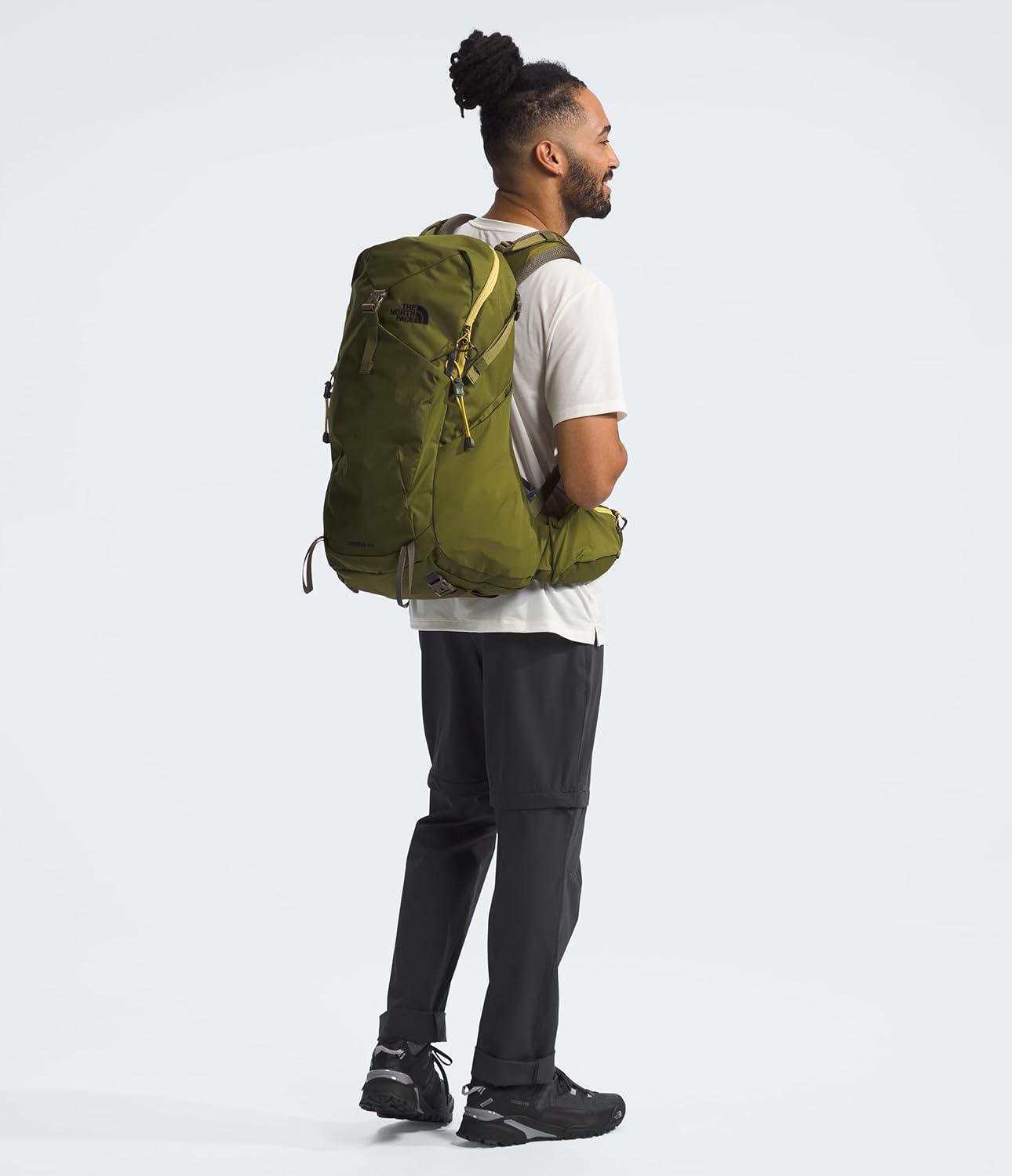 imageThe North Face Terra 40 Backpack Unisex Hiking Pack Padded Hipbelt Top Panel Opening Pole ampamp Ice Axe Attachments Hydration Sleeve TNF BlackAsphalt GreyNPF LargeXLargeForest OliveNew Taupe Greennpf