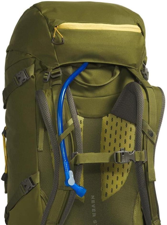 imageThe North Face Terra 55 Backpack Unisex Hiking Pack CinchTop Opening with Zipper Access Padded Hipbelt Pole ampamp Ice Axe Attachments Forest OliveNew Taupe GreenNPF LargeXLargeForest OliveNew Taupe Greennpf