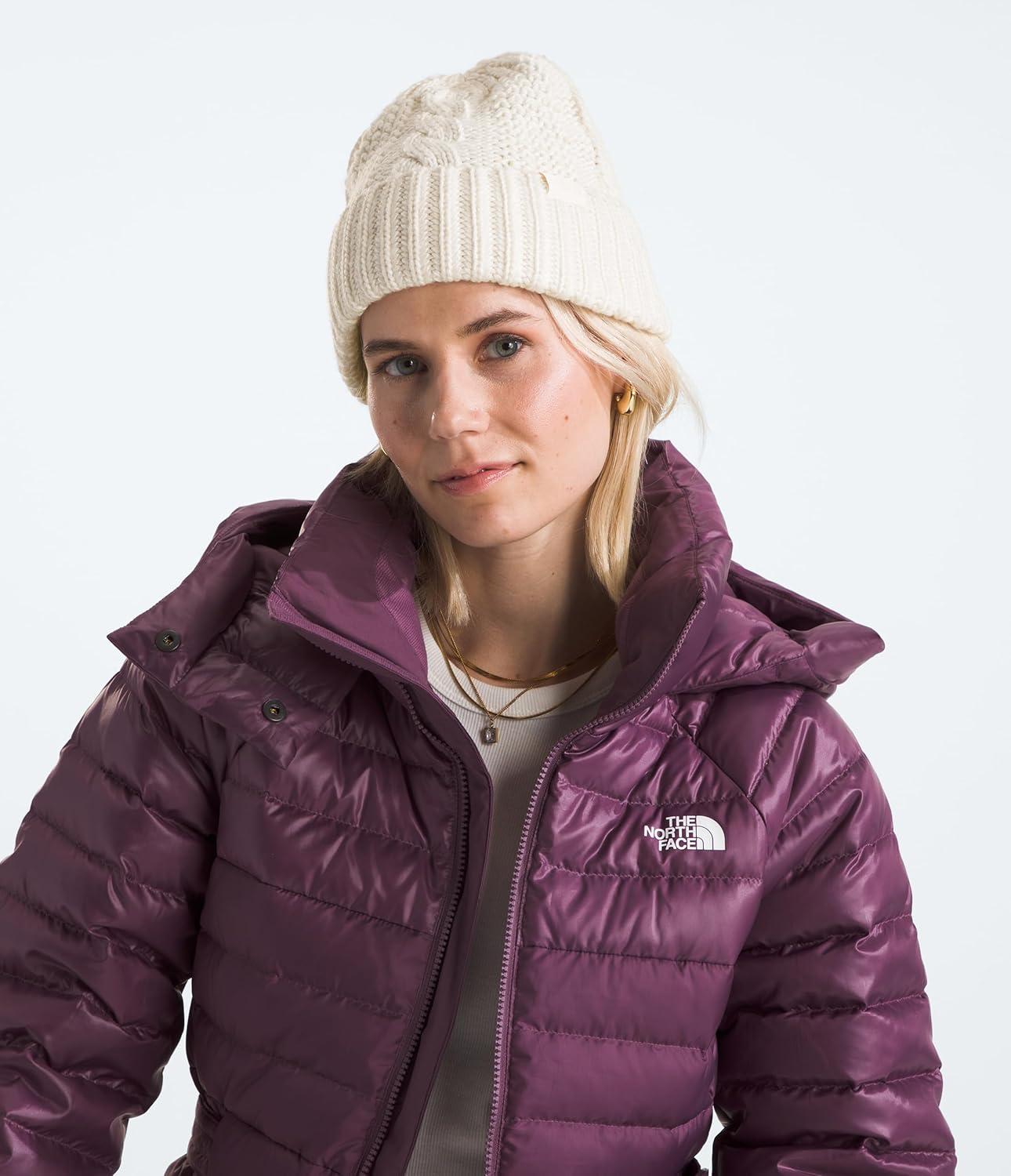 imageThe North Face Womens Oh Mega BeanieWhite Dune