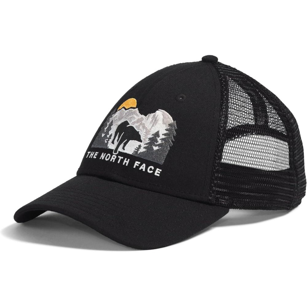 imageTHE NORTH FACE Embroidered Mudder TruckerTnf BlackTnf BlackBear Graphic
