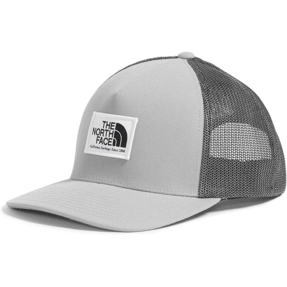 imageTHE NORTH FACE Keep It Patched Trucker Deep Fit Snapback Hat for Men ampamp Women With Breathable Mesh PanelsTnf Medium Grey Heather